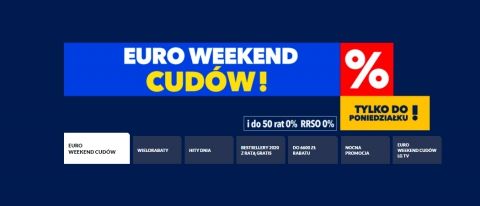 Promocja EURO WEEKEND CUD&Oacute;W w RTV EURO AGD