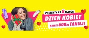 Promocja PREZENTY NA DZIEŃ KOBIET w Media Expert