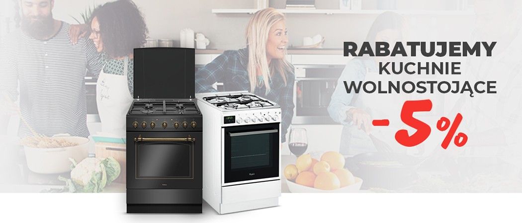 Kuchnie wolnostojące z dodatkowym rabatem w Neo24!