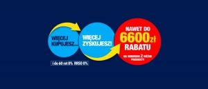 Promocja WIĘCEJ KUPUJESZ, WIĘCEJ ZYSKUJESZ w RTV EURO AGD
