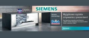 Promocja na zmywarki SIEMENS