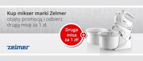 Promocja na miksery ZELMER w NEONET