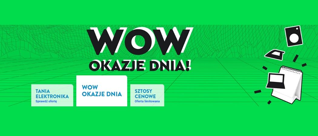 Promocja WOW! OKAZJE DNIA! w Ole Ole - kup jeszcze taniej promocyjne AGD!