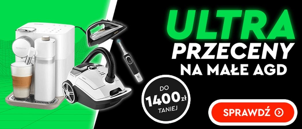 Promocja ULTRA PRZECENY NA MAŁE AGD w Ole Ole - kup wybrane małe AGD nawet do 1400 zł taniej!