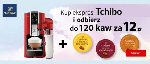 Promocja na ekspresy Tchibo w REDCOON