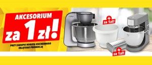 Promocja na roboty kuchenne w Media Expert