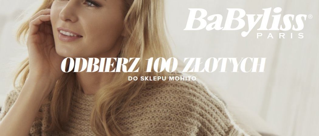 Promocja AGD w Rtv Euro Agd Promocja na depilator Babyliss - odbierz 100 złotych do MOHITO! Promocja na depilator Babyliss - odbierz 100 złotych do MOHITO!