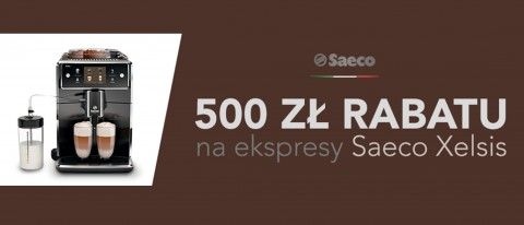Promocja na ekspresy SAECO w RTV EURO AGD