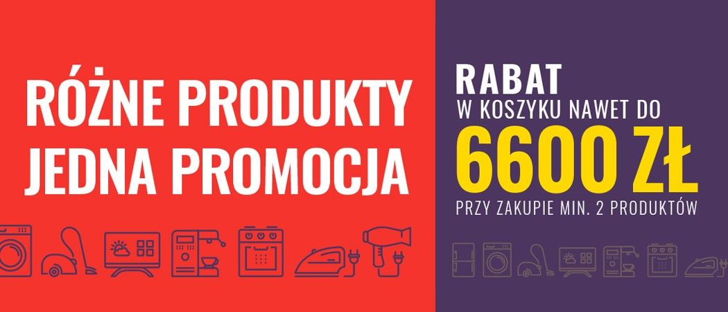 Promocja R&Oacute;ŻNE PRODUKTY JEDNA PROMOCJA w Neo24 - kup taniej promocyjne AGD!