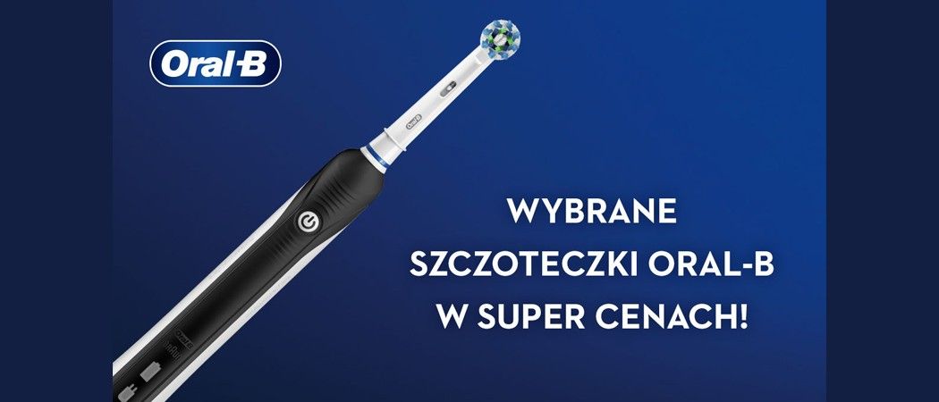 Promocja ORAL-B w Media Expert - kup promocyjną szczoteczkę elektryczną w super cenie!