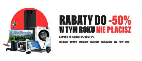 Promocja ratalna w RTV EURO AGD
