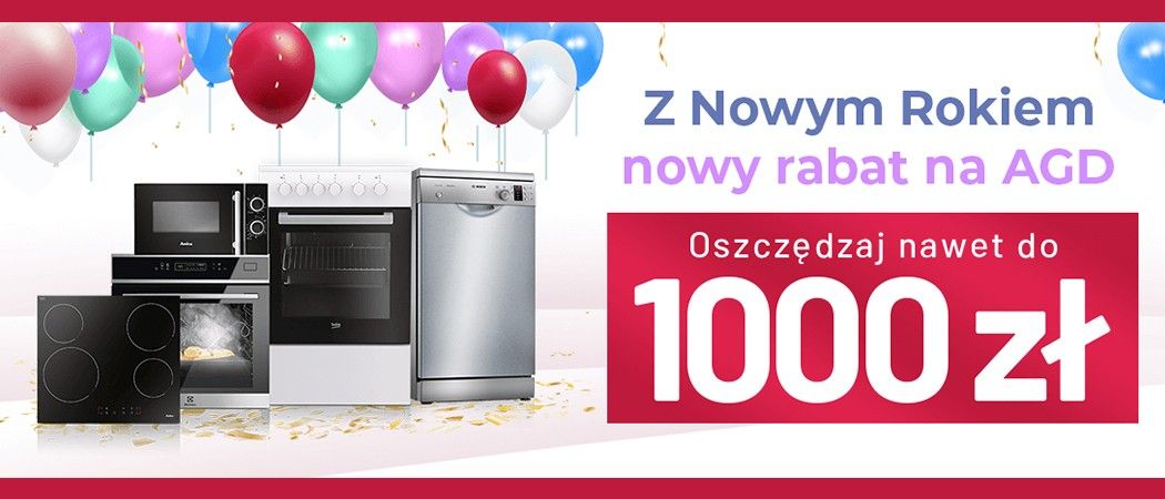 Kup promocyjny sprzęt AGD i zyskaj 100 zł rabatu za każde wydane 1000 zł w promocji Neo24!