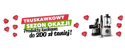 Promocja "Truskawkowy sezon okazji" w RTV EURO AGD