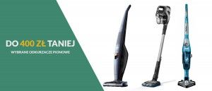 Promocja na odkurzacze pionowe w RTV EURO AGD