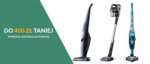 Promocja na odkurzacze pionowe w RTV EURO AGD