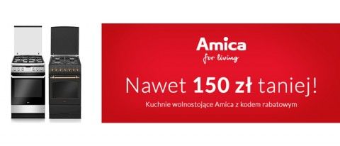 Promocja na kuchnie AMICA w RTV EURO AGD