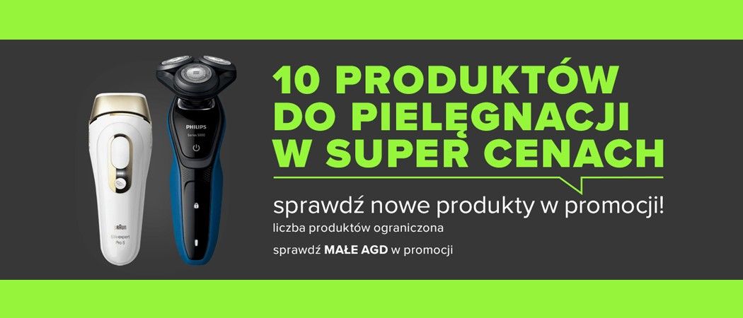 Promocja Neonet na małe AGD - kup jeszcze taniej wybrane małe AGD do pielęgnacji!