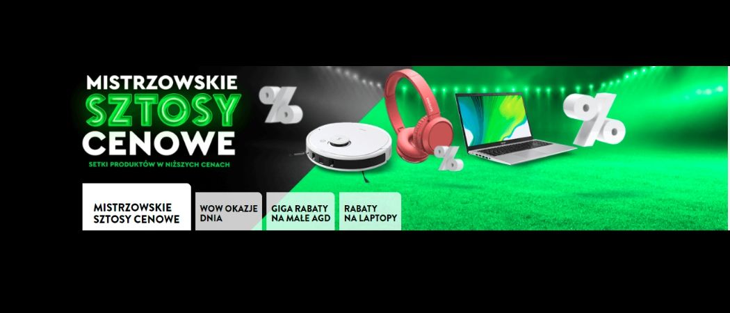 Promocja MISTRZOWSKIE SZTOSY CENOWE w Ole Ole - kup jeszcze taniej wybrane AGD!