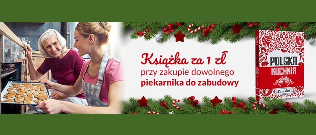 Promocja w RTV EURO AGD - kup dowolny piekarnik do zabudowy i odbierz w prezencie książkę kucharską za 1 zł!
