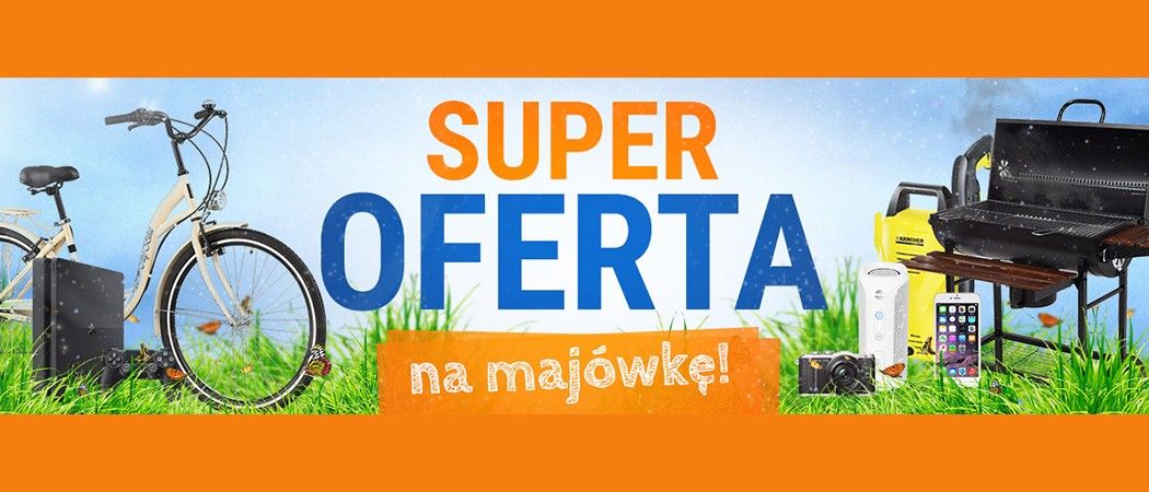Promocja "Super oferta na maj&oacute;wkę" w Avans - kup promocyjny sprzęt AGD w niższej cenie!