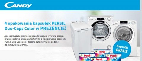 Promocja na pralki CANDY w Media Expert