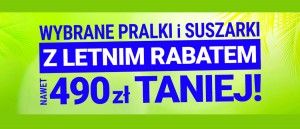 Promocja na pralki i suszarki w AVANS