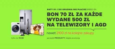 Promocja 70 ZŁ ZA 500 ZŁ w NEONET
