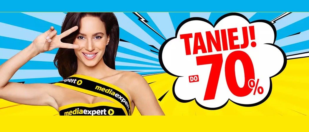 Promocja KUPUJ TANIEJ! w Media Expert - kup wybrane AGD nawet do 70% taniej z kodem rabatowym!