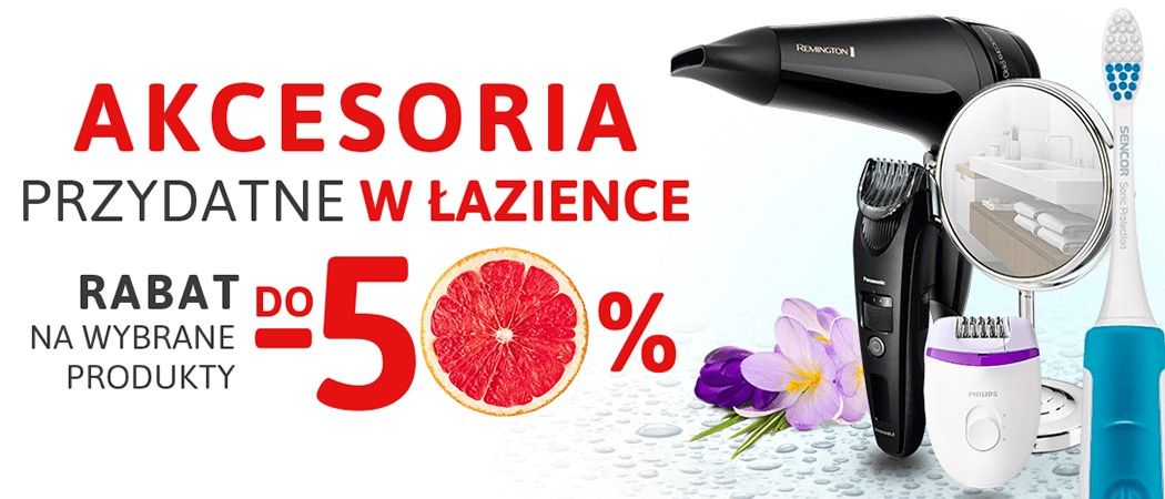 Kup promocyjny sprzęt AGD do pielęgnacji z rabatem nawet do 50% w promocji Neo24!