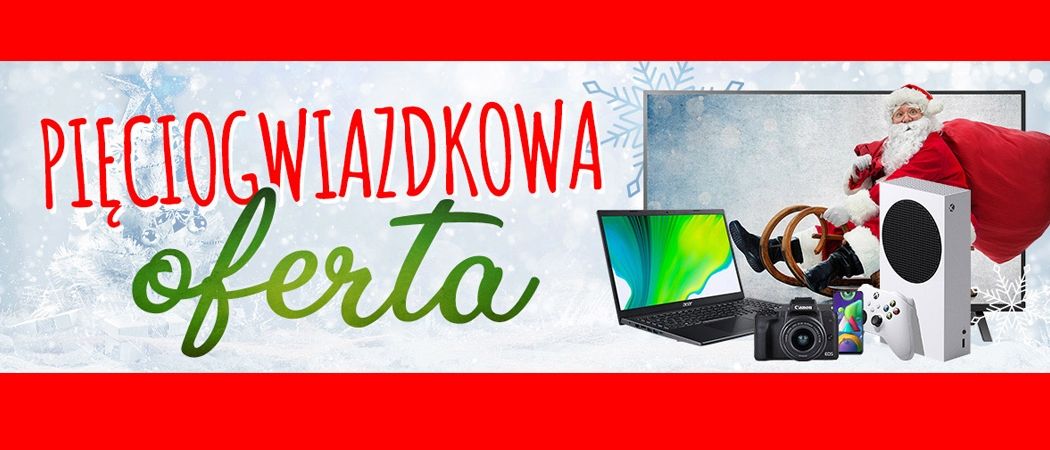 Promocja PIĘCIOGWIAZDKOWA OFERTA w Avans - kup jeszcze taniej promocyjne AGD!