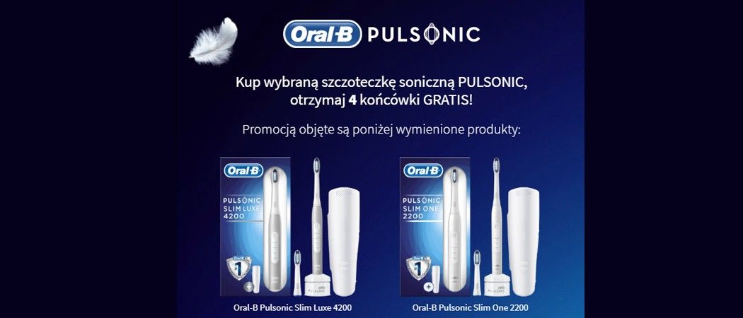Kup wybraną szczoteczkę ORAL-B i zyskaj w prezencie 4 końc&oacute;wki w promocji Media Expert!