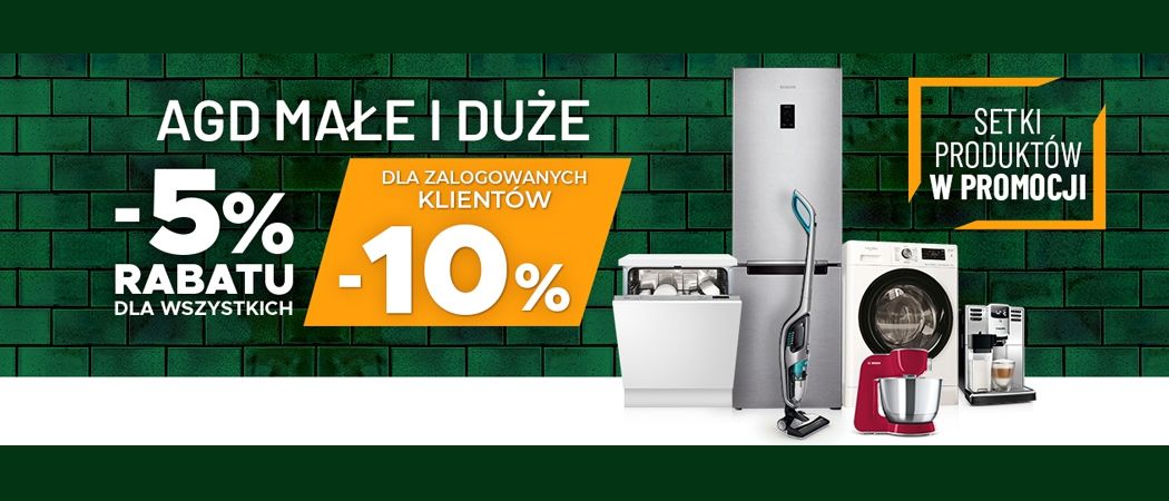 Promocja na AGD w Neo24 - kup wybrane AGD jeszcze taniej z kodem rabatowym!