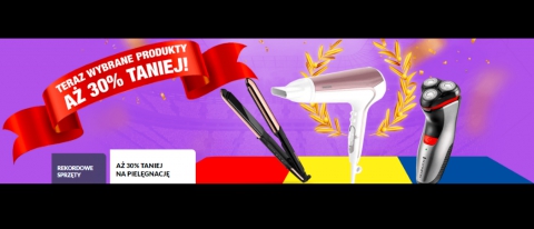 Promocja na małe AGD do pielęgnacji w RTV EURO AGD