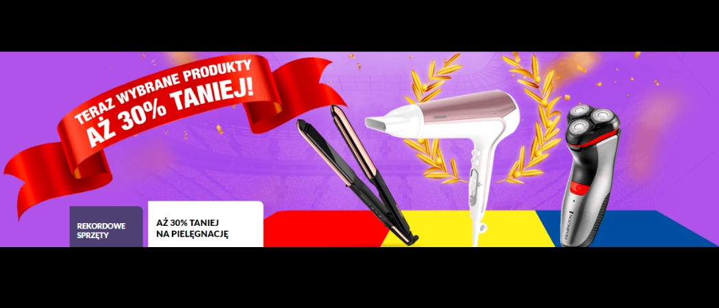Promocja w Rtv Euro Agd - kup taniej małe AGD do pielęgnacji!