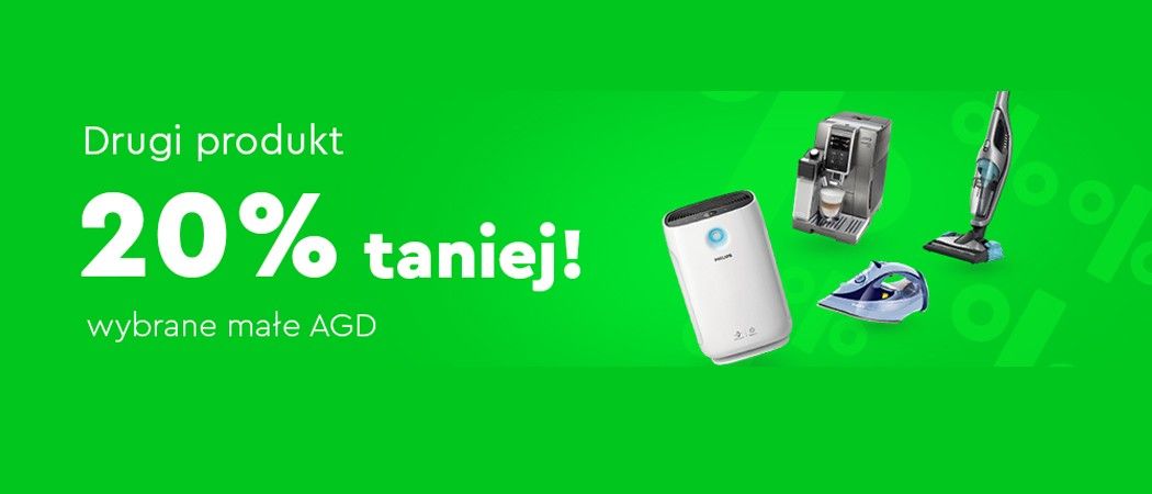 Promocja na małe AGD w Ole Ole - kup minimum 2 sprzęty AGD i odbierz 20% zniżki na drugi produkt!