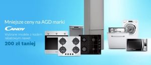 Promocja AGD CANDY w RTV EURO AGD!
