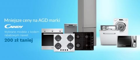 Promocja AGD CANDY w RTV EURO AGD!