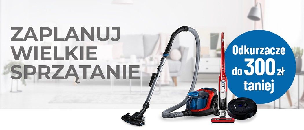 Promocja w Neo24 - kup odkurzacz nawet do 300 zł taniej!