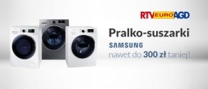 Promocja na pralko-suszarki w RTV EURO AGD!