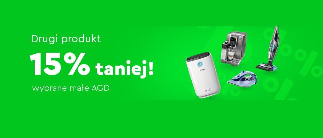 Promocja na małe AGD w Ole Ole - kup wybrane sprzęty i odbierz 15% rabatu na drugi produkt!