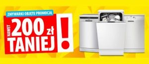 Promocja na zmywarki w Media Expert