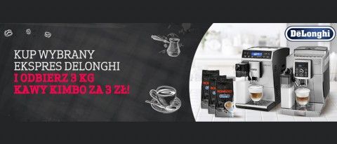 Promocja DeLonghi w RTV EURO AGD