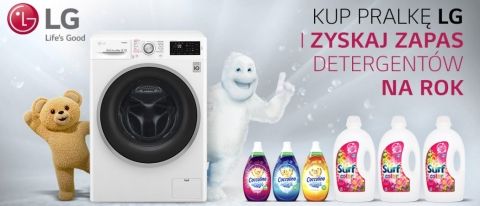 Promocja na pralki LG
