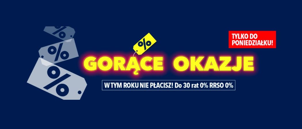 Promocja GORĄCE OKAZJE w RTV EURO AGD - kup jeszcze taniej wybrane AGD!