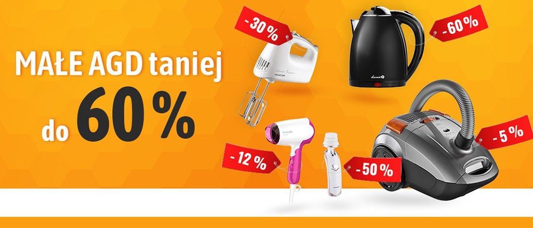 Kup wybrany sprzęt małego AGD i zyskaj nawet do 60% rabatu w promocji Neo24!