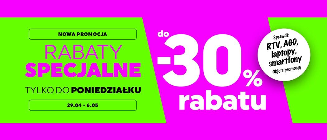 Promocja w Neonet - kup wybrany sprzęt AGD i odbierz do 30% rabatu!