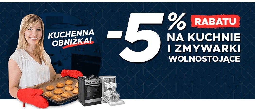 Promocja na kuchnie i zmywarki w NEO24 - odbierz dodatkowy rabat!