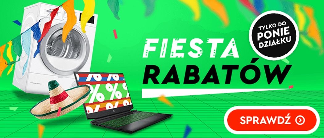 Promocja FIESTA RABAT&Oacute;W w Ole Ole - kup wybrane AGD taniej z kodem rabatowym!