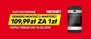 Promocja na kuchnie w NEONET