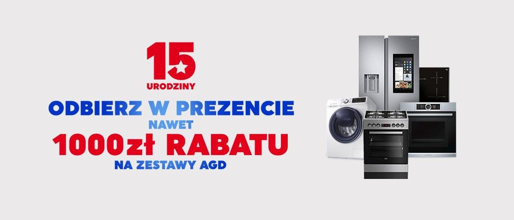 Nawet do 1000 zł rabatu na zestawy AGD w promocji sklep&oacute;w Neonet!